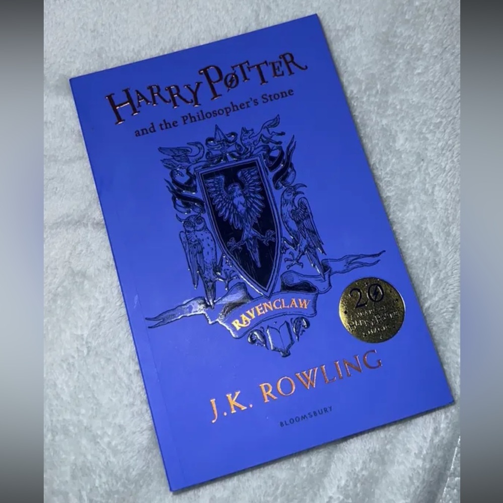 20th Anniversary Harry Potter and the Philosopher’s Stone Book Ravenclaw Edition